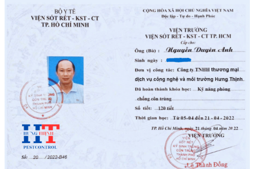 Dịch Vụ Diệt Côn Trùng Tại Đức Hòa Long An