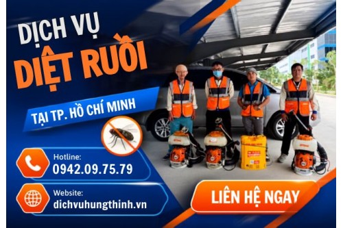 Dịch vụ diệt ruồi tại TP.Hồ Chí Minh giá rẻ