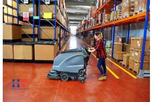 Cho Thuê Máy Chà Sàn Công Nghiệp Tại Long An