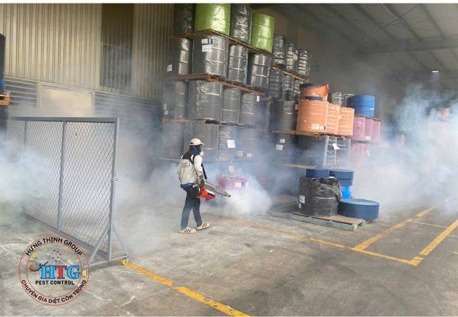Phun Muỗi Khuôn Viên Nhà Xưởng Đồng Xoài Bình Phước